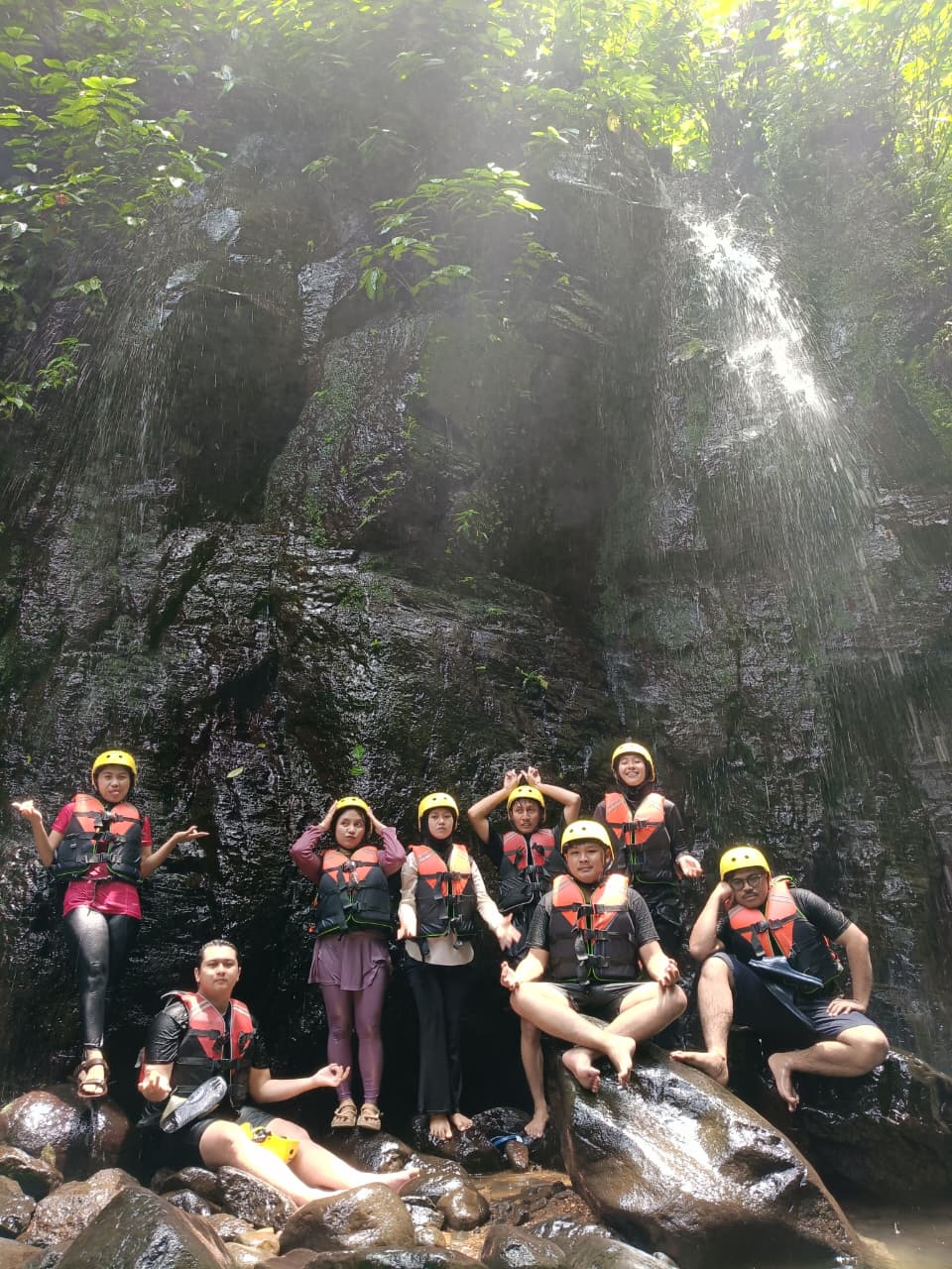 Curug Naga, Curug Priuk, Curug Barong